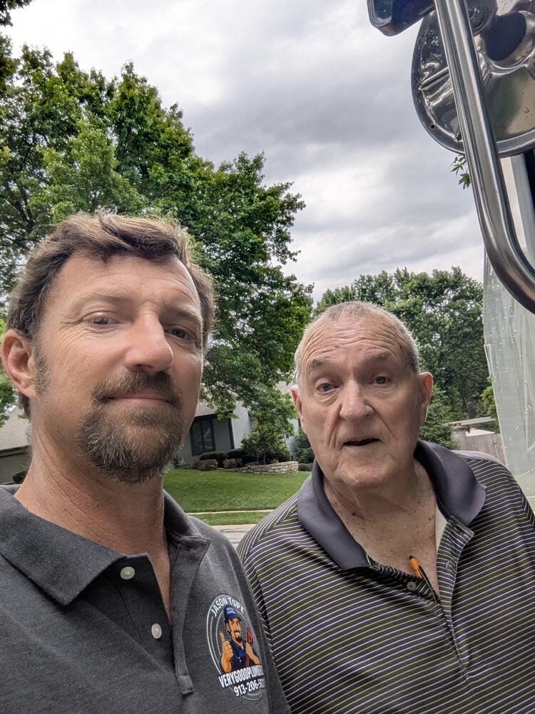 Jason Tope and Stephen Tope — father & son on the job