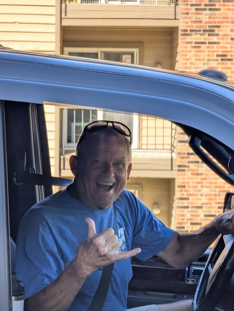Happy customer service attitude